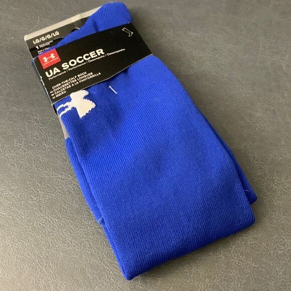 UNDER ARMOR, soccer socks, adult Large, new in packaging - Picture 1 of 5